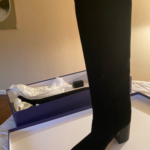 Stuart Weitzman Black Boots - Picture 2 of 5
